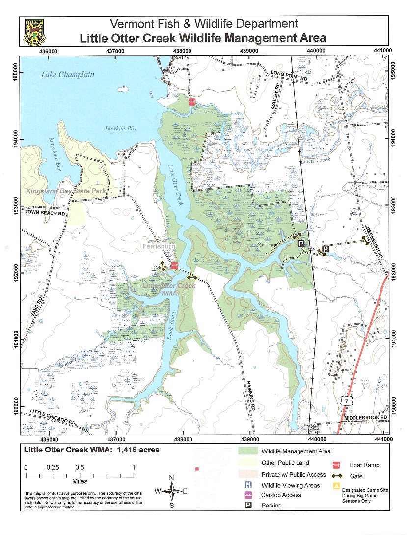 Vermont Lakes And Ponds Depth Charts